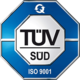 TÜV Süd ISO 9001 logo